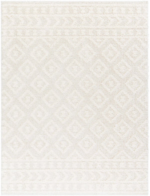 Eivin Cream Diamonds Plush Rug