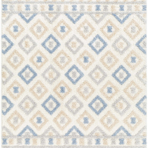 Eivin Pink & Blue Area Rug - Clearance