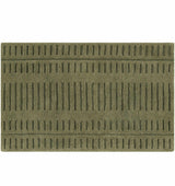 Washable Wool Rug - Green