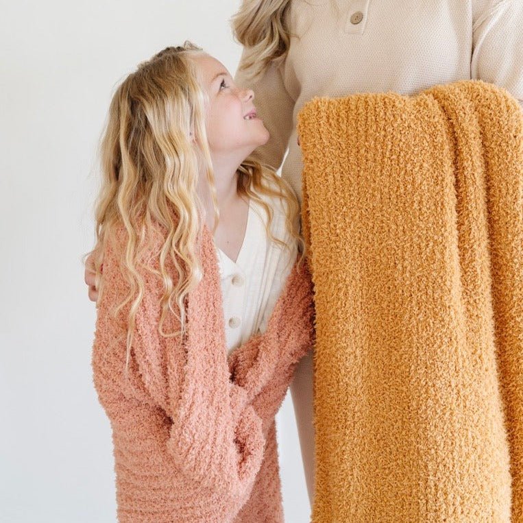 Ribbed Bamboni® Toddler Blanket