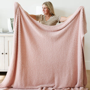 Ribbed Bamboni XL Throw Blankets