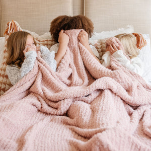 Ribbed Bamboni XL Throw Blankets