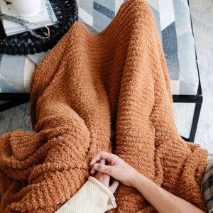 Ribbed Bamboni XL Throw Blankets