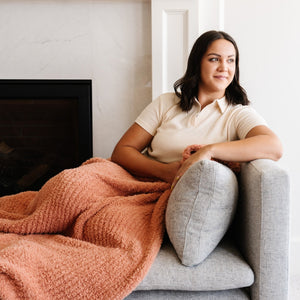 Ribbed Bamboni XL Throw Blankets