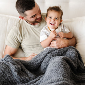 Ribbed Bamboni XL Throw Blankets