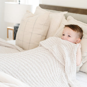 Ribbed Bamboni XL Throw Blankets