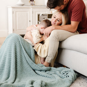 Ribbed Bamboni XL Throw Blankets