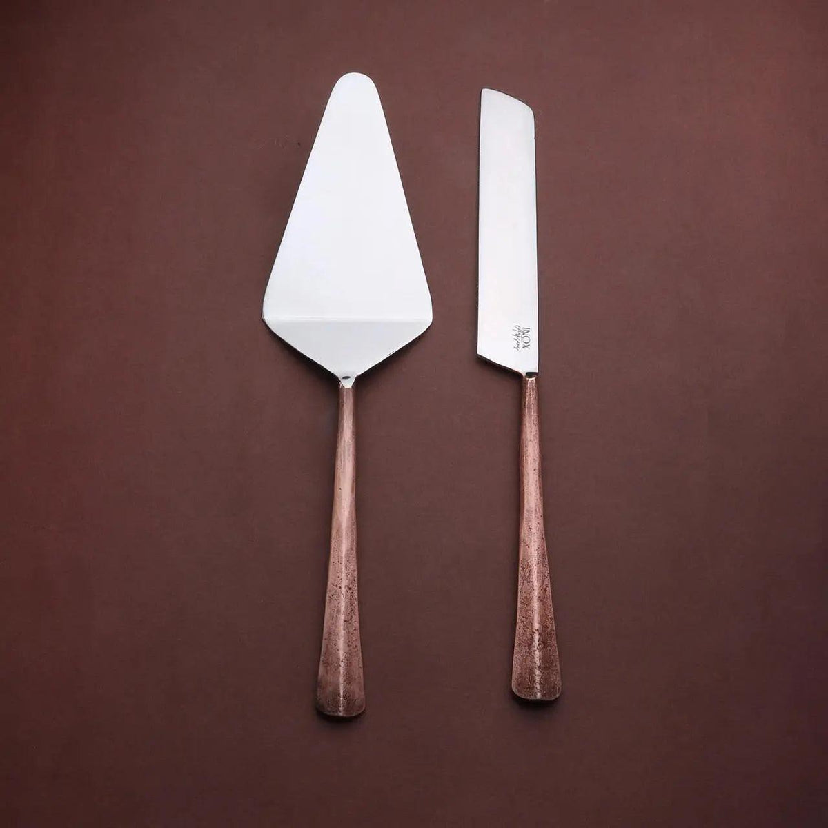 INOX Artisans Ridge Cake Serving 2 Pc. Set