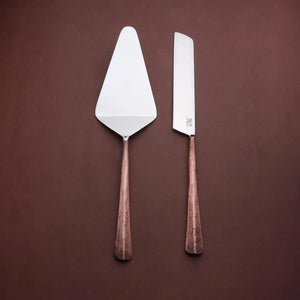 INOX Artisans Ridge Cake Serving 2 Pc. Set