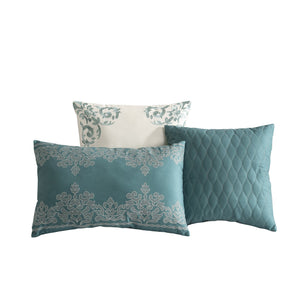 Riverbrook Home Medallion Jacquard Comforter Set with Decorative Pillows - view 5