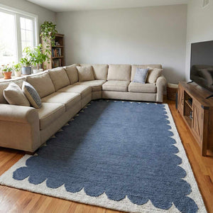 Lukamu Modern Art Deco Handmade Area Rug