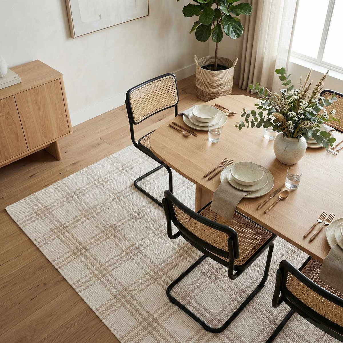 Dhyana Cream Area Rug