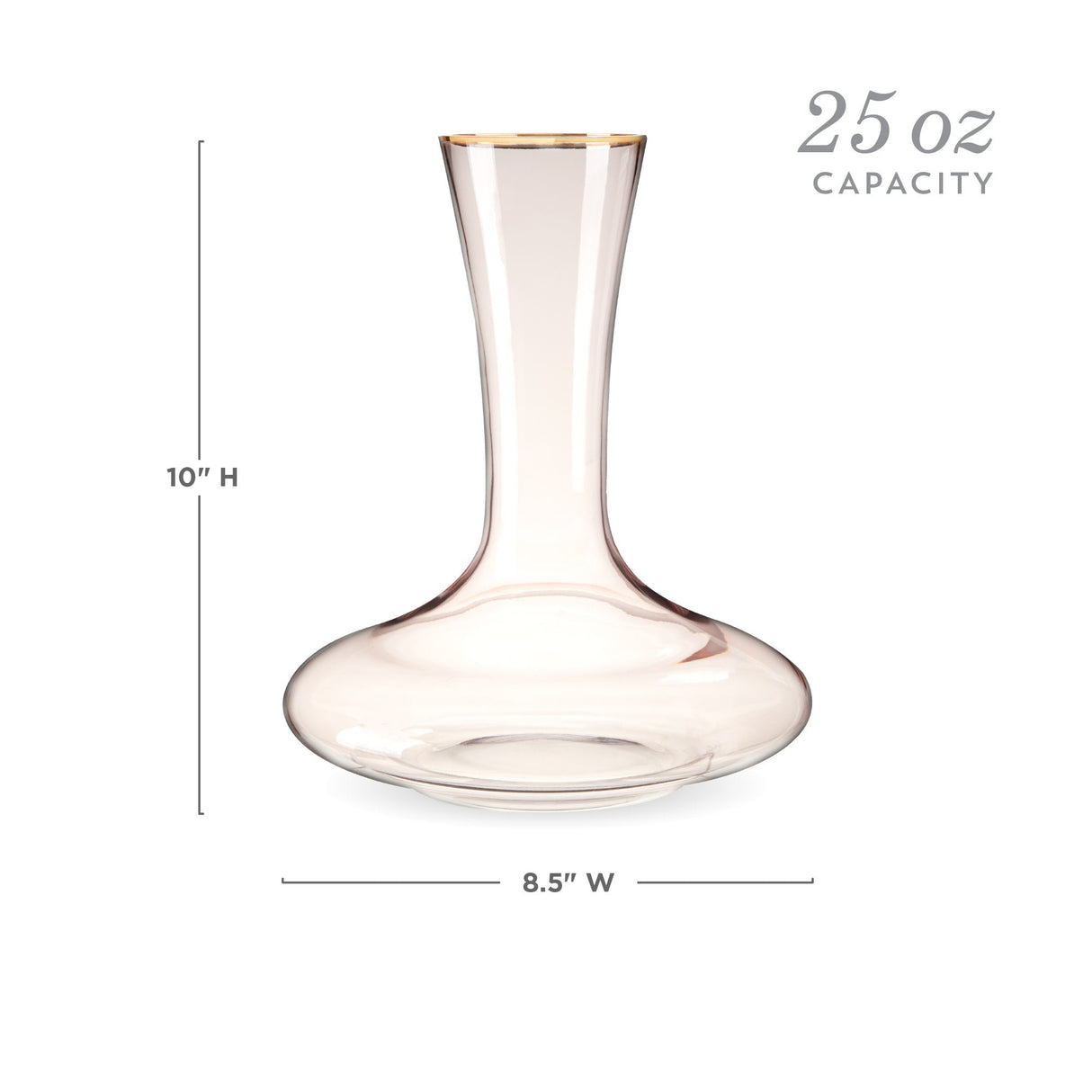 Rose Crystal Decanter