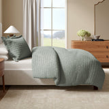 100% Cotton Waffle Weave Duvet Set - Mattea Collection