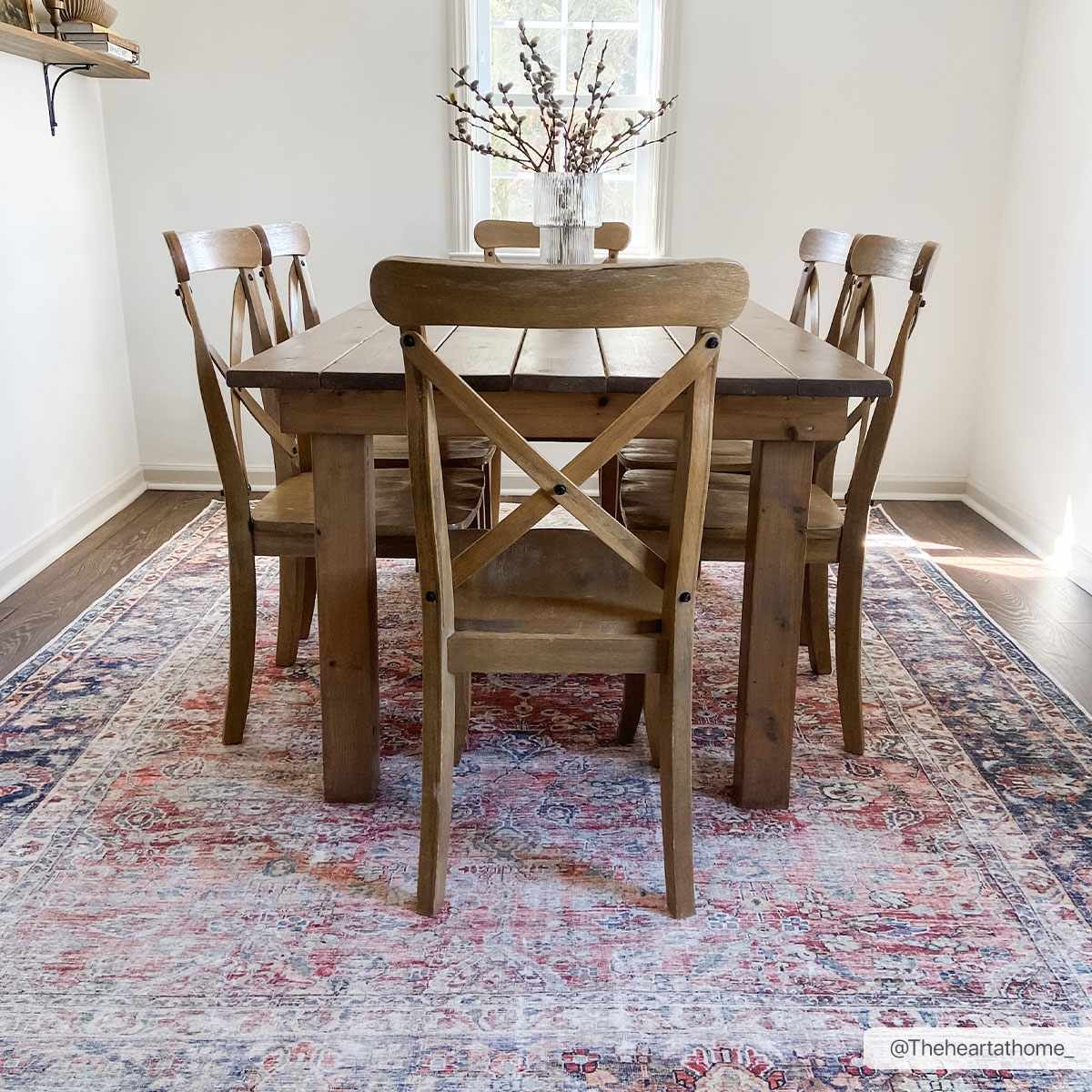 Boutique Rugs Rust Anahawan Distressed Washable Area Rug - view 8