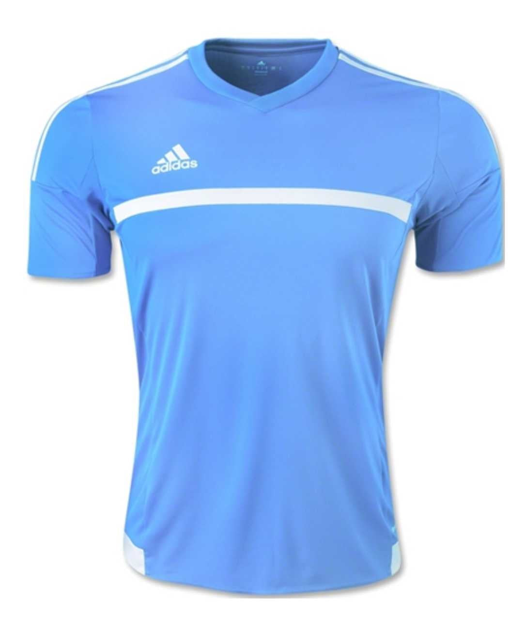 adidas Boy's MLS 15 Match Jersey T-Shirt Sky Blue Size Large
