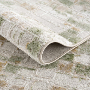 Liveri Green Mosaic Rug