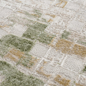 Liveri Green Mosaic Rug