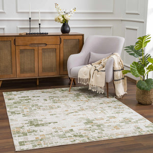 Liveri Green Mosaic Rug