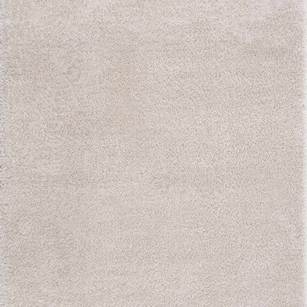 Velora Light Beige Wavy Abstract Modern Minimalist Polyester Machine Woven Area Rug