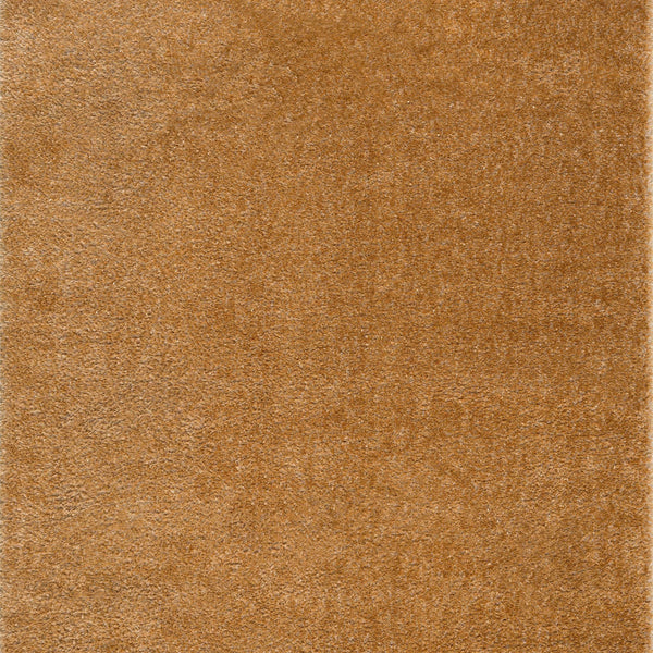 Heavenly Solid Mustard Plush Rug - Clearance