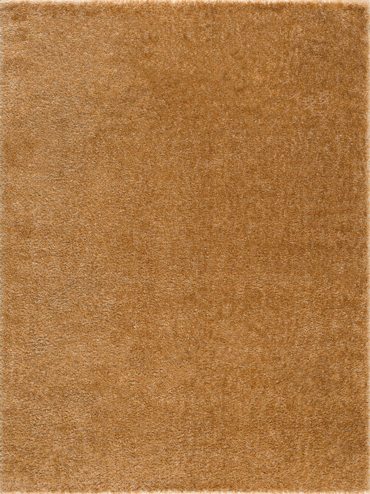 Boutique Rugs Heavenly Solid Mustard Plush Rug