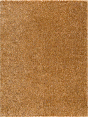 Boutique Rugs Heavenly Solid Mustard Plush Rug