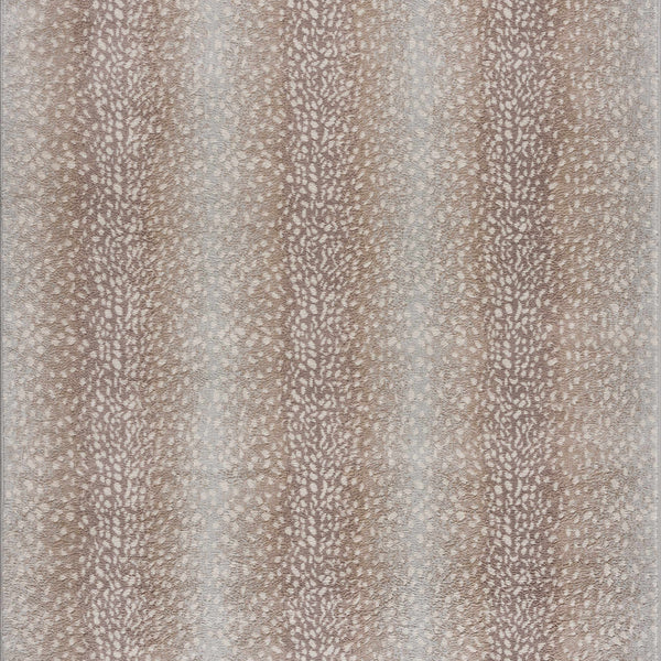 Pointblank Tan Leopard Print Rug