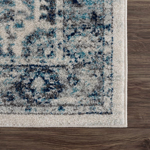 Istanbullu Blue Area Rug - Clearance