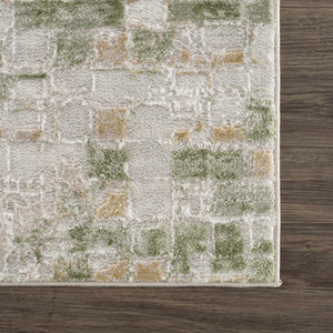Liveri Green Mosaic Rug