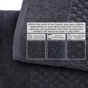 Cotton Diamond Waffle Weave Bath Towel Set - Grayson Collection