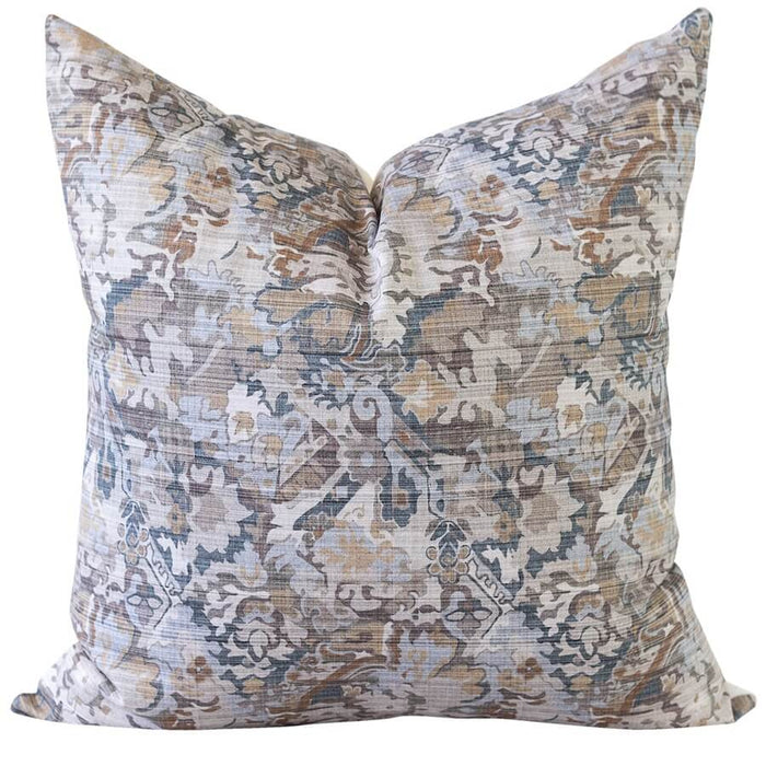 Laurel and Blush Saffron Throw Pillow