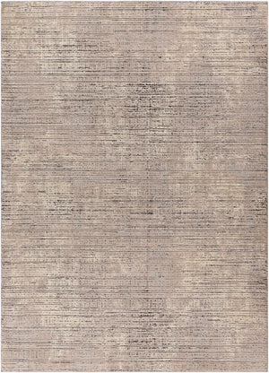 Chiyo Tan Plush Textured Washable Rug