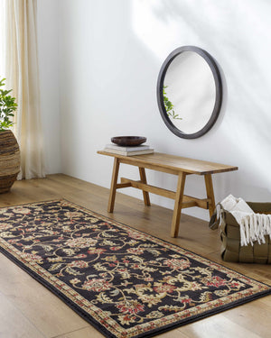 Salona Luxe Black Rug