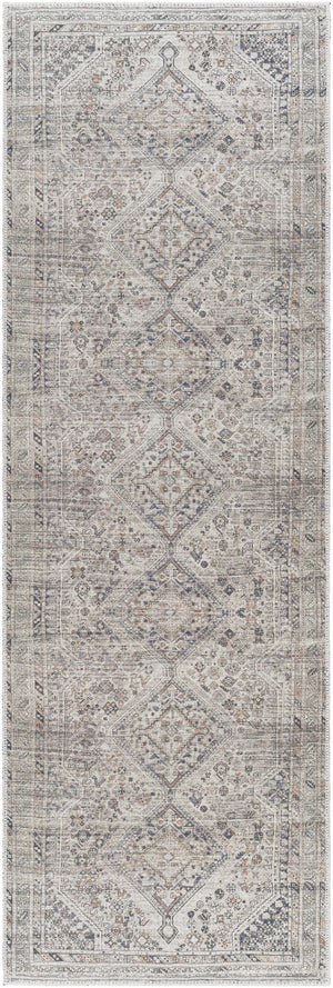 Barny Beige Flat Pile Washable Rug