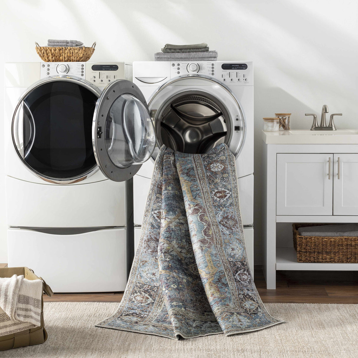 Kaif Washable Area Rug - Clearance