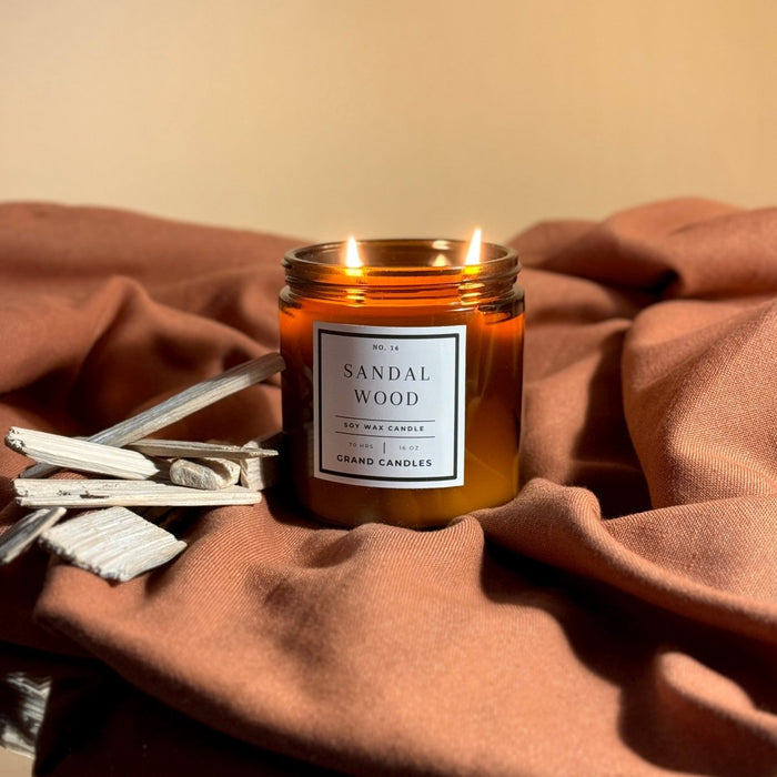 Sandalwood Candle | Grand Candles LLC