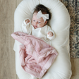 Saranoni LUSH MINI BLANKETS in Ballet Slipper