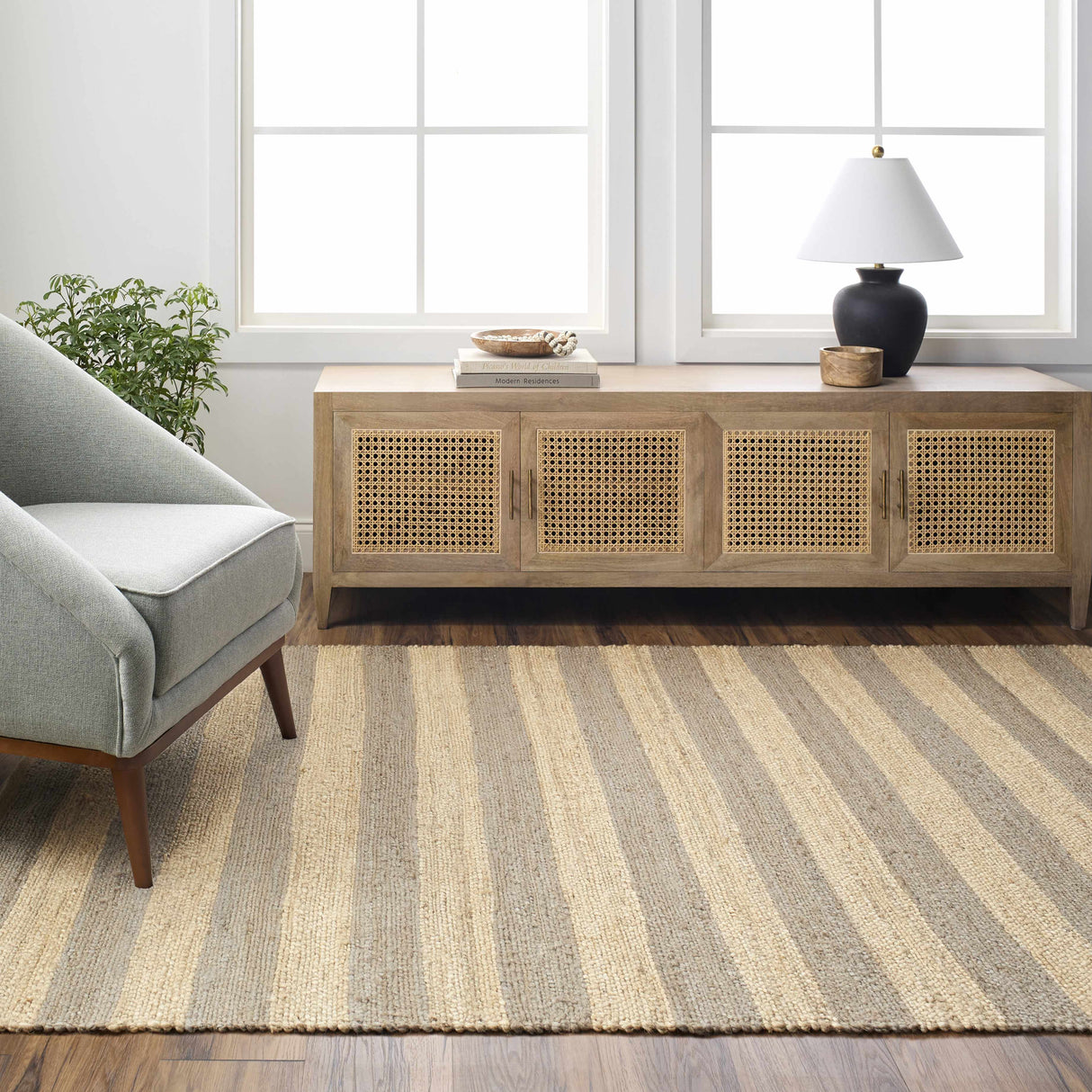 Ilkay Jute Area Rug - Clearance