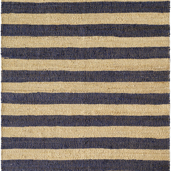 Ilkay Beige & Black Jute Area Rug - Clearance