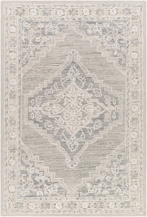 Nani Gray Wool Blend Area Rug - Clearance