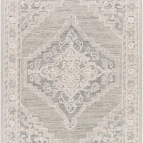 Nani Gray Wool Blend Area Rug - Clearance