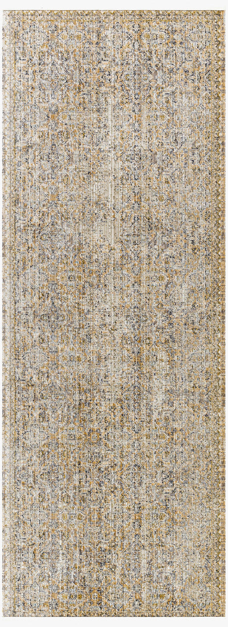 Margaret Beige & Blue Washable Rug - Becki Owens x Livabliss - Clearance