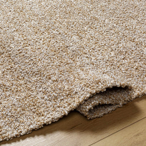 Kamil Beige Solid Area Rug - Clearance