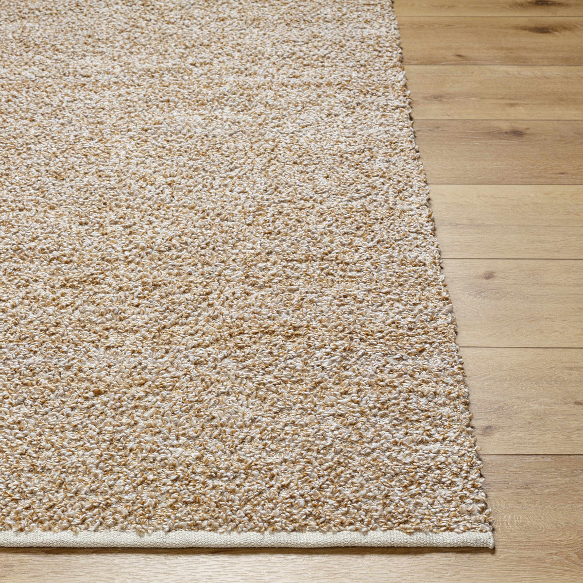 Kamil Beige Solid Area Rug - Clearance
