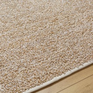 Kamil Beige Solid Area Rug - Clearance