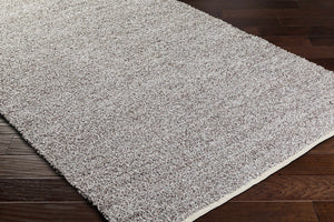 Kamil Gray Solid Area Rug - Clearance