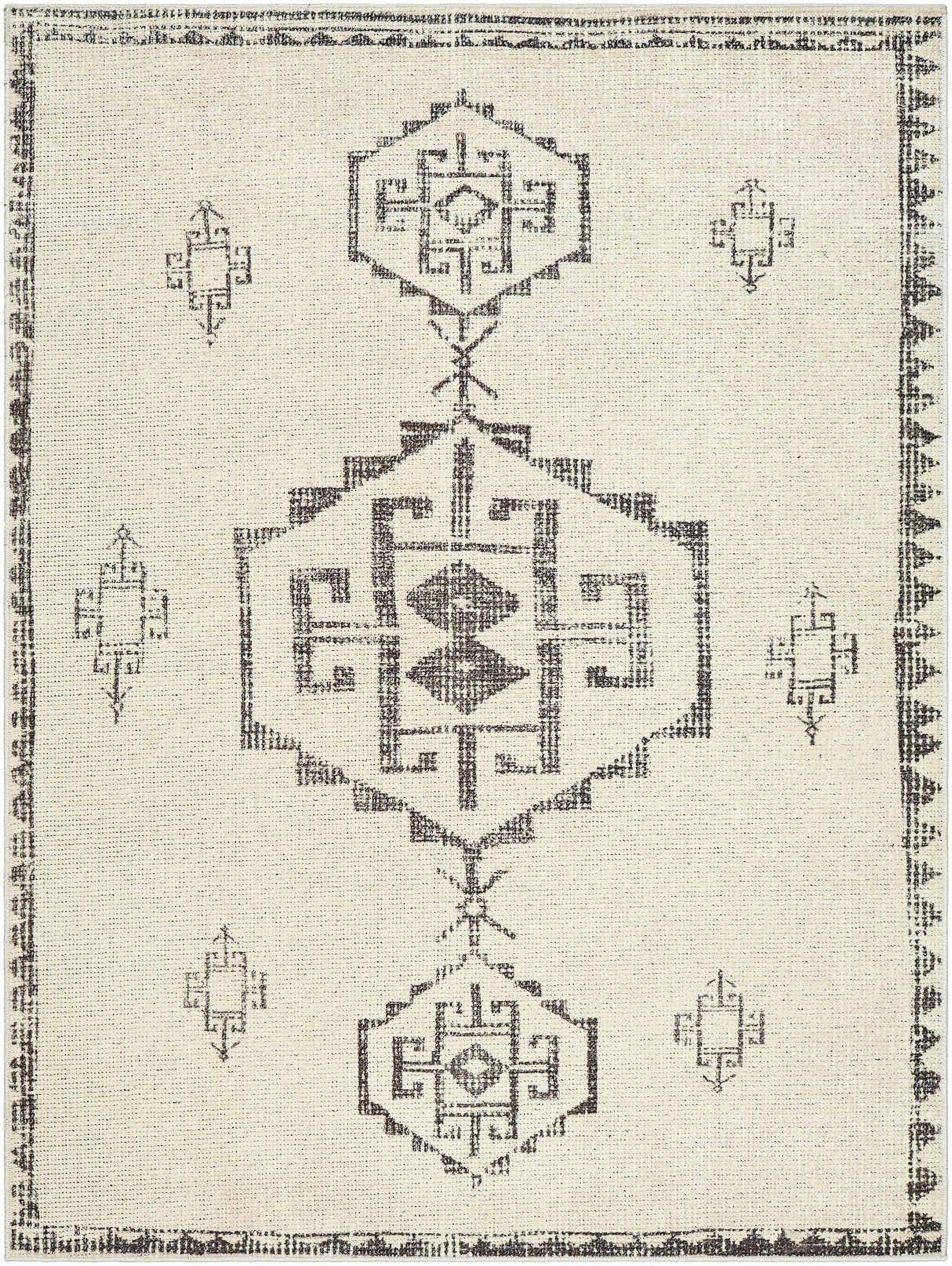 Solona Medallion Beige Rug - Livabliss x Becki Owens