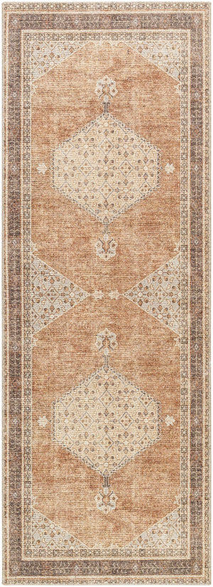 Lila Medallion Tan Area Rug