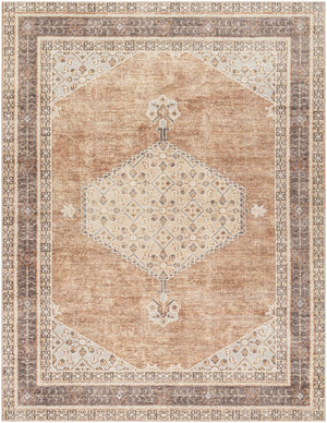 Lila Medallion Tan Area Rug